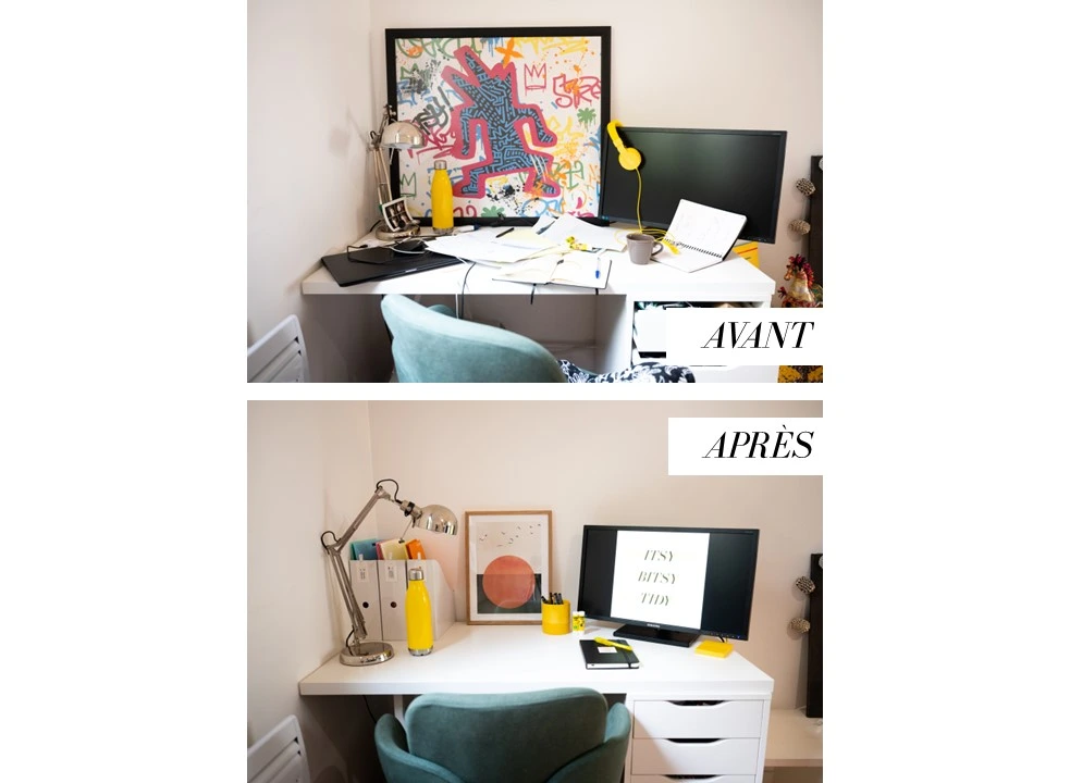 Avant apres-bureau-teletravail-comme-sorganiser-home-organising-ordinateur-travail-itsy-bitsy-tidy
