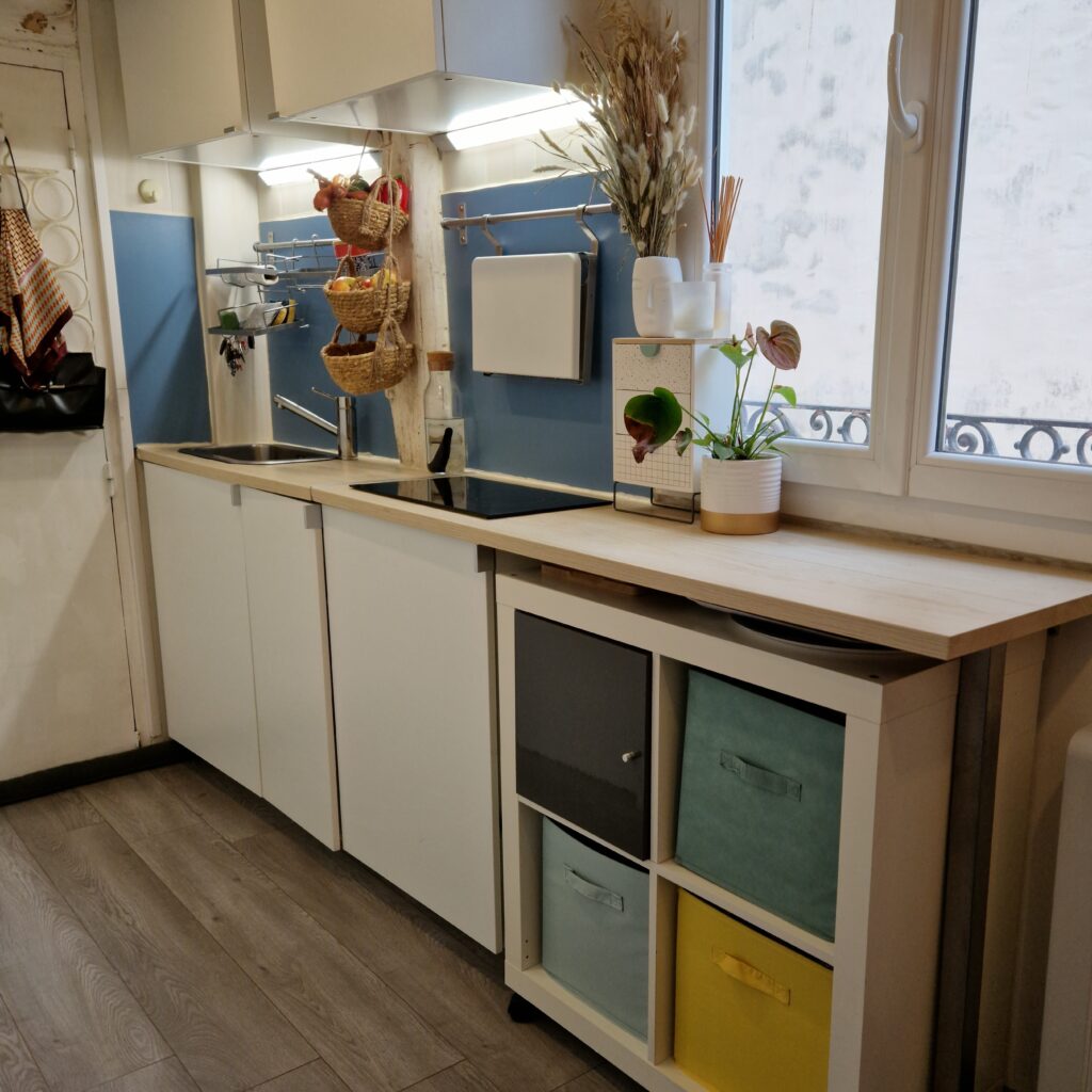 Rénovation studio petite surface paris saint honoré- itsy bitsy tidy