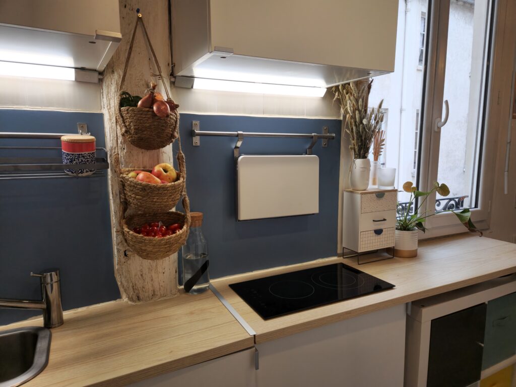 Rénovation studio petite surface paris saint honoré- itsy bitsy tidy