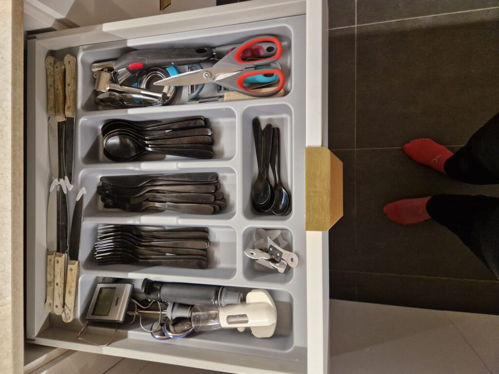 home organisation cuisine- réorganisation -itsy bitsy tidy