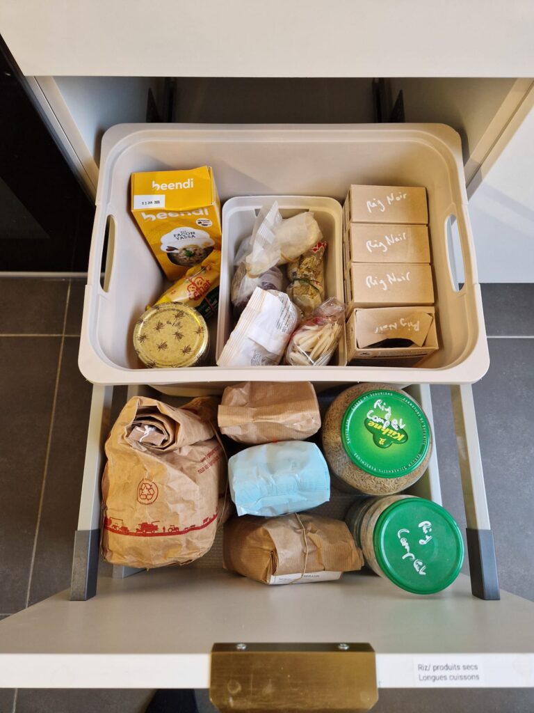 home organisation cuisine- réorganisation -itsy bitsy tidy