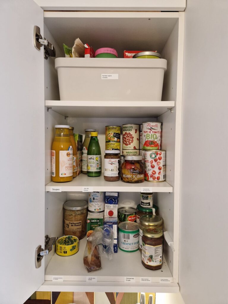home organisation cuisine- réorganisation -itsy bitsy tidy