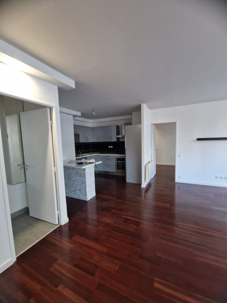 Rénovation bercy Paris-portes vitrées sur mesure- cuisine schmidt- itsy bitsy tidy